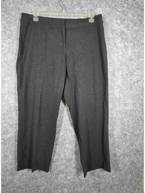 J. Jill Women's Stretch Dress Pants Gray Size 16 Work Office Career #minimalist